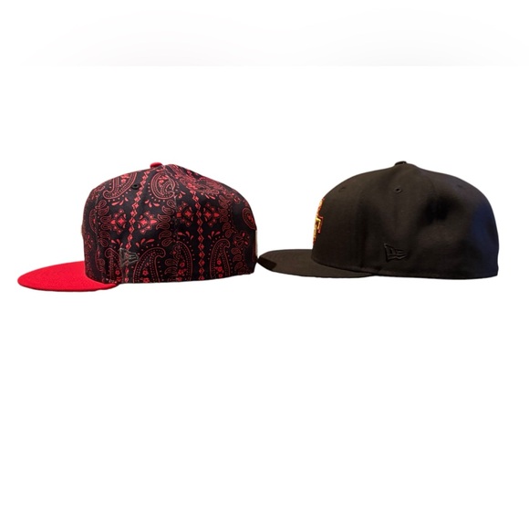 New Era | San Francisco 49ers Hat | Size: 7 3/4 61.5cm | Color: Black & Red - Picture 7 of 10